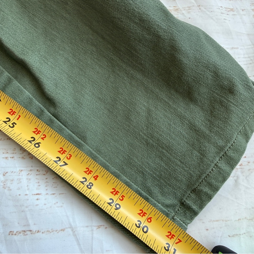 Faded Glory Green Denim Straight Leg Jeans | Women’s Size 12 | Casual Cool - Picture 6 of 8